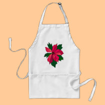 Poinsettia aprons