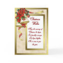 Poinsettia Bells cards
