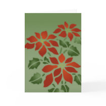 Poinsettia cards