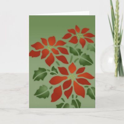 Poinsettia cards