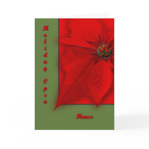 Poinsettia cards