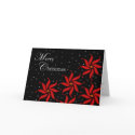 Poinsettia Christmas Card