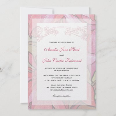 Poinsettia Christmas Holiday Wedding Invitations by imagina