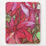 Poinsettia Christmas Mousepad Mouse Pad Mucha
