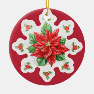 white poinsettia ornaments keepsake ornaments zazzle white poinsettia ornaments keepsake ornaments zazzle