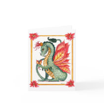 Poinsettia Dragon cards by hbdragon Poinsettia Dragon cards