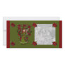 Poinsettia Happy Holidays Faery Photo Card