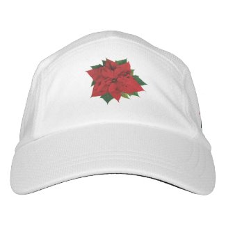 Poinsettia Headsweats Hat