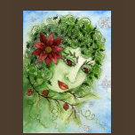 Poinsettia Holly Nymph T-Shirt t-shirts