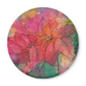 Poinsettia Image magnets