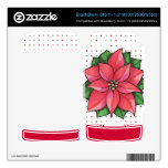 Poinsettia Joy dots Storm 1/2 (9500/9530/9550) BlackBerry Skin