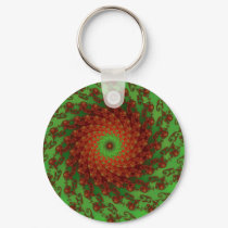 Poinsettia Keychain by JamesOakley Poinsettia Keychain