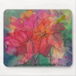 Poinsettia Mouse Pad