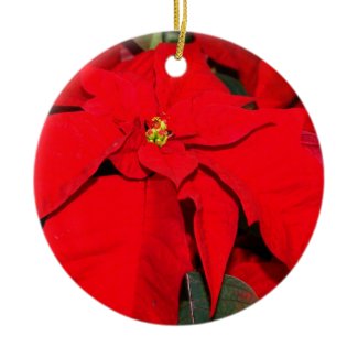 Poinsettia ornament