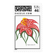 Poinsettia Postage postage