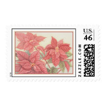 Poinsettia Postage