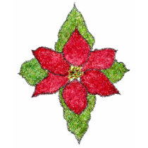 Poinsettia Psalm 148 Shirt