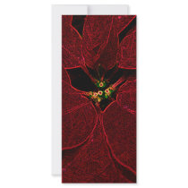 Poinsettia rack cards