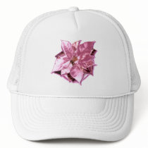 Poinsettia Rose chic cap hats by Riviere Poinsettia Rose chic cap hats