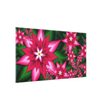 Poinsettia (Wrapped Canvas) Canvas Prints