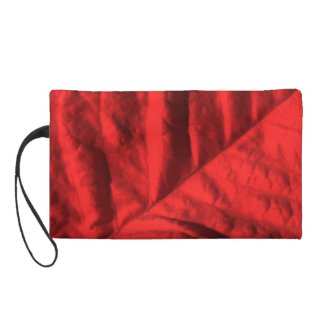 Poinsettia Wristlet