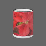 Poinsettia © yoshiko mishina mugs