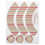 Poinsettias Cupcake Wrapper 2 Flyer