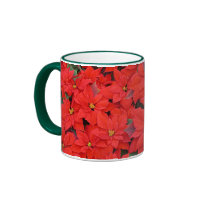 Poinsettias Mug mug