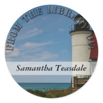 Point Betsie Lighthouse Library Stickers