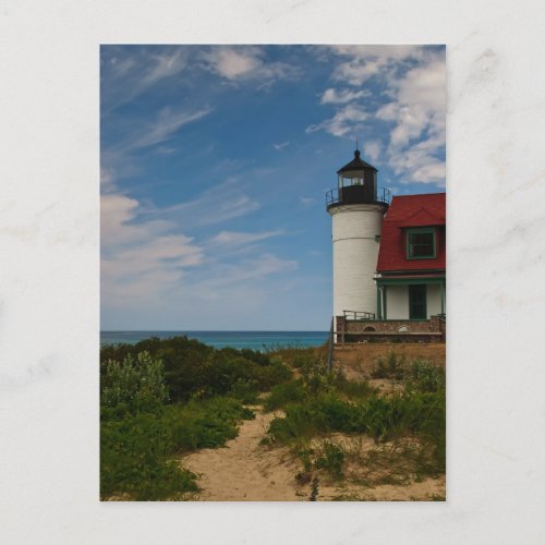 Point Betsie Lighthouse postcard