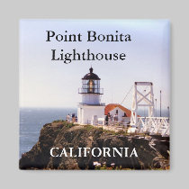Point Bonita Lighthouse, California Magnet magnets