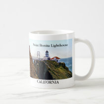 Point Bonita Lighthouse, California Mug mugs