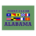 Point Clear Flag Postcard