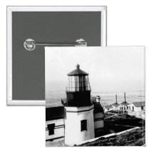 Point Conception Lighthouse Pinback Button