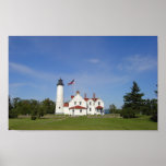 Point Iroquois Lighthouse, Michigan posters