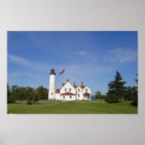 Point Iroquois Lighthouse, Michigan Print