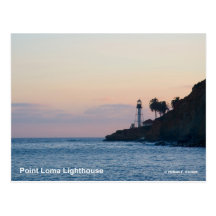 Point Loma Lighthouse California Products Post Cards