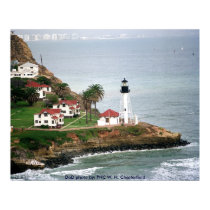 Point Loma Lighthouse near San Diego, California posters