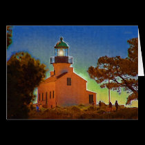 Point Loma Lighthouse, San Diego, California cards