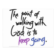 Point of Walking with GOD Post Cards