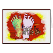 Point Toe View cards