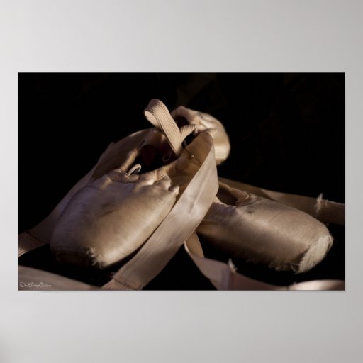 Pointe (Ballet) Shoes Poster Zazzle