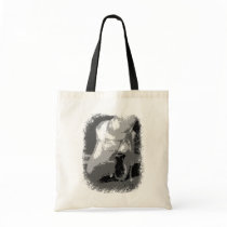 Pointe Shoes Dancer Black and white Bags
