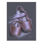 Pointe shoes postcards