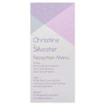 Pointed Intricate Arabesque, menu and program
