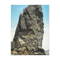Pointed rock detail, Bartolome Island, Galapagos I Post Card
