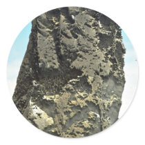 Pointed rock detail, Bartolome Island, Galapagos I Sticker