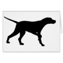 Pointer Dog (in black) cards