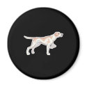 pointer magnets by doonidesignsanimals pointer magnets