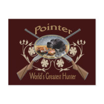Pointer No Hunting postcards